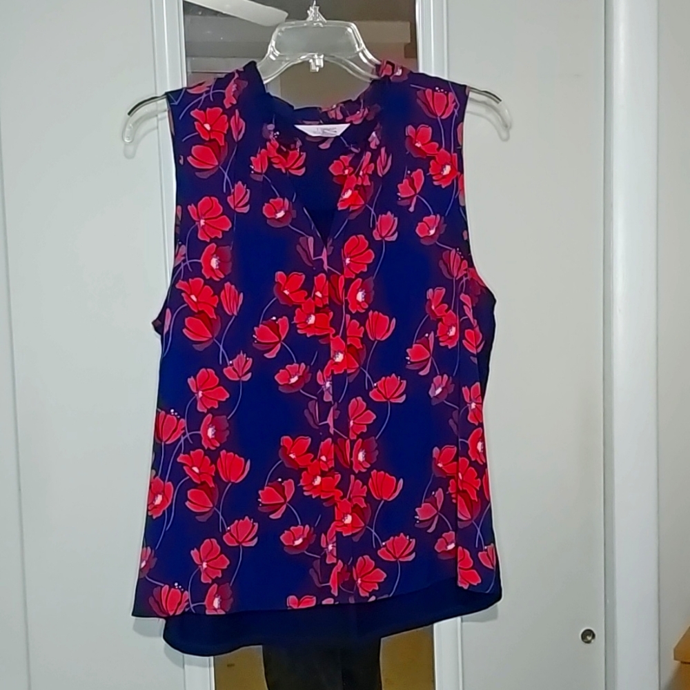 Floral Sleeveless Top